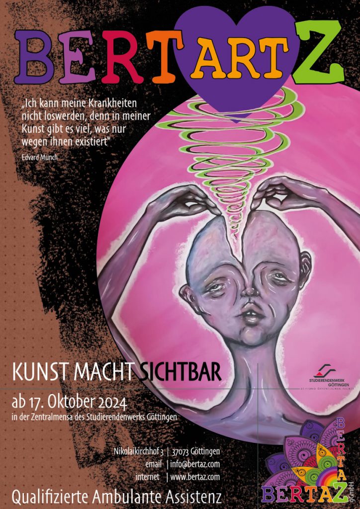 BERTARTZ KUNST MACHT SICHTBAR
Ausstellung ab 17.Okt.2024
